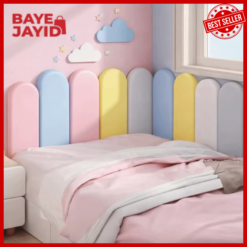 HEADBOARD OSCAR PREMIUM |HEADBOARD WALL PANEL  | Cupcake Motif OVAL | Headboard Wallpanel 3D