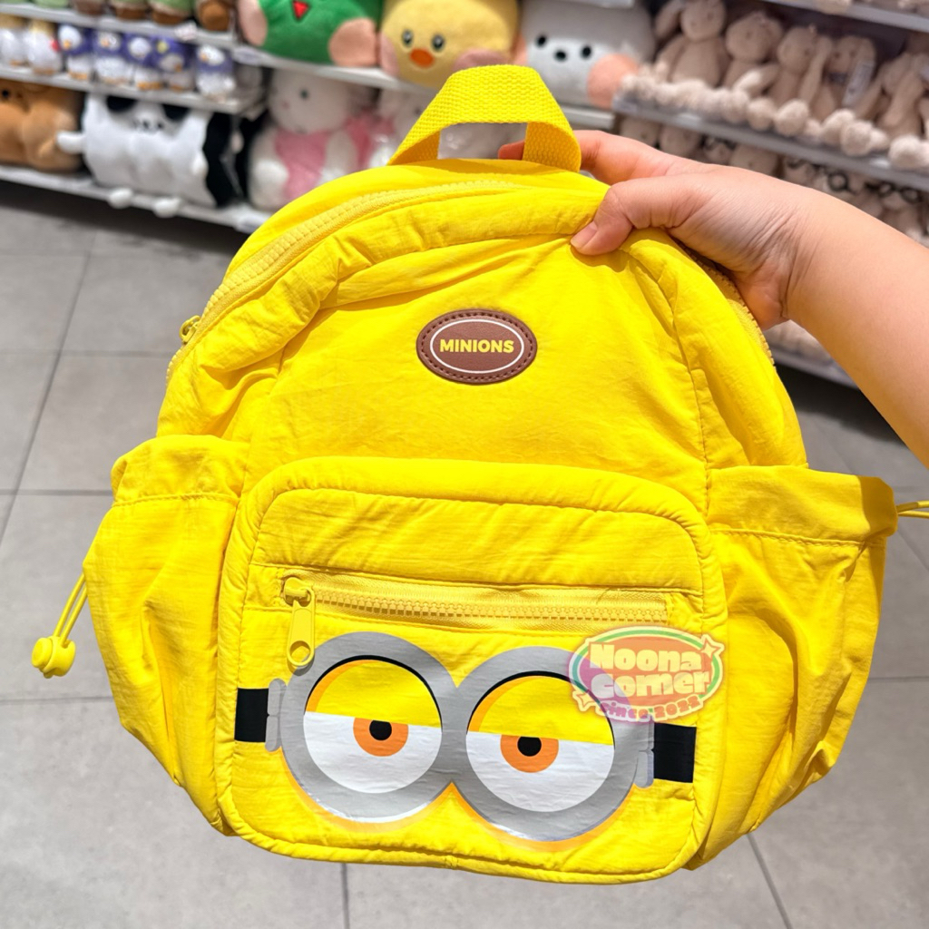 Miniso x Minion ‼️ Tas Ransel Anak / Kids Backpack Minions and Monster Collection (23x14x30cm)