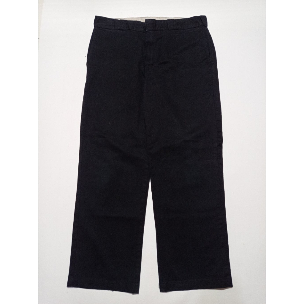 Celana Dickies Cellpocket Regular Fit Warna Hitam Black Size 36×30 Second Brand Dickies