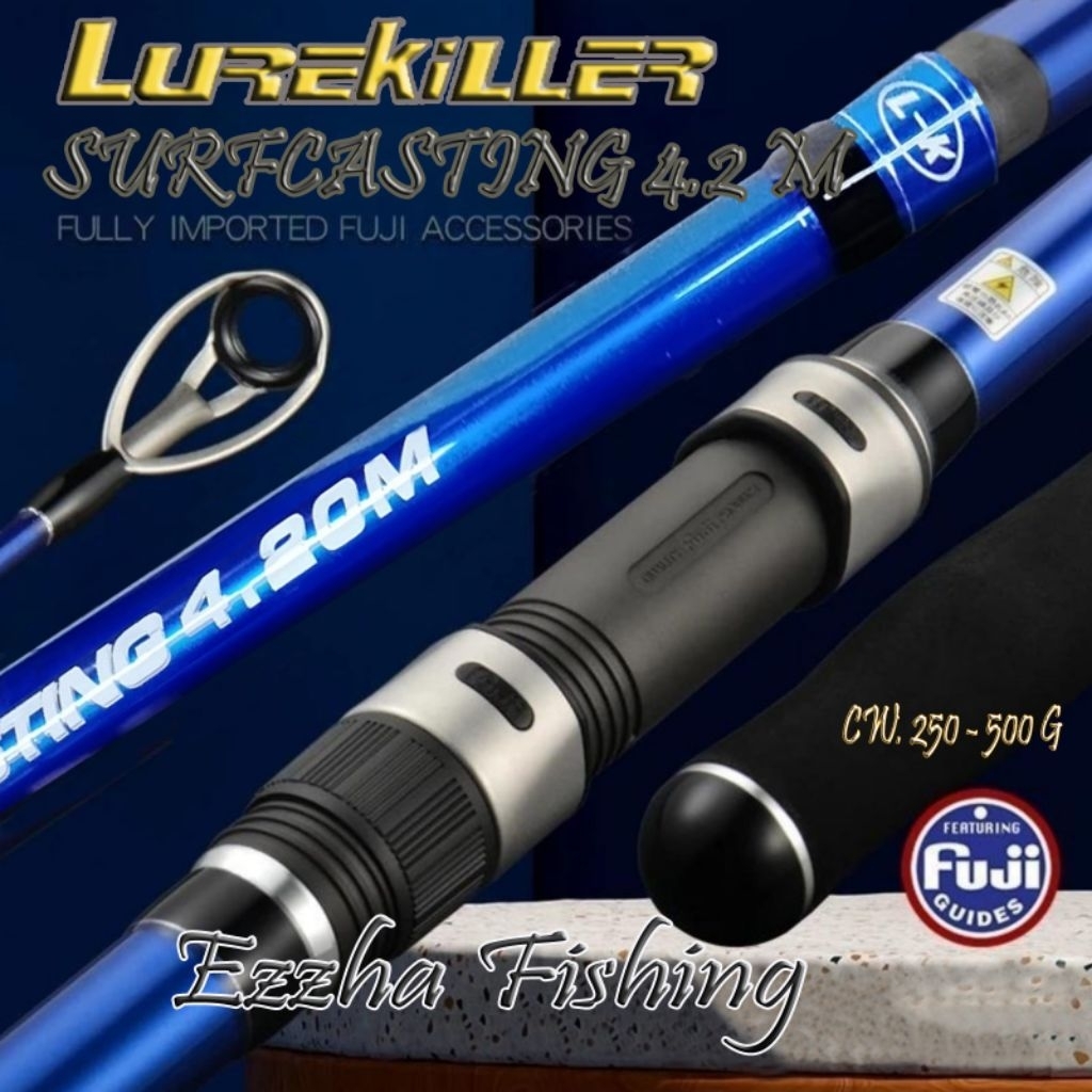 New Arrival Lurekiller Surfcasting 420 ll CW.250 -500 g II Full Fuji Acessories