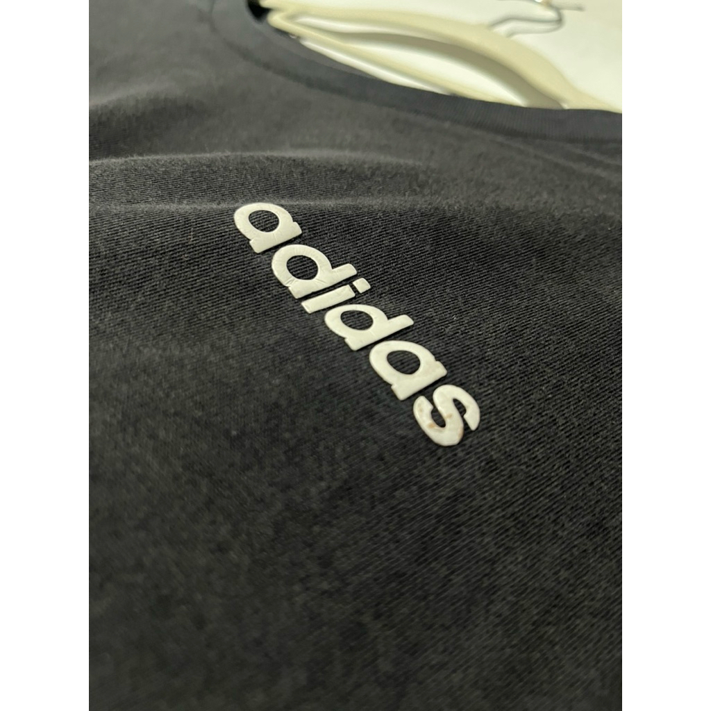 kaos adidas hitam tsirt adidas hitam