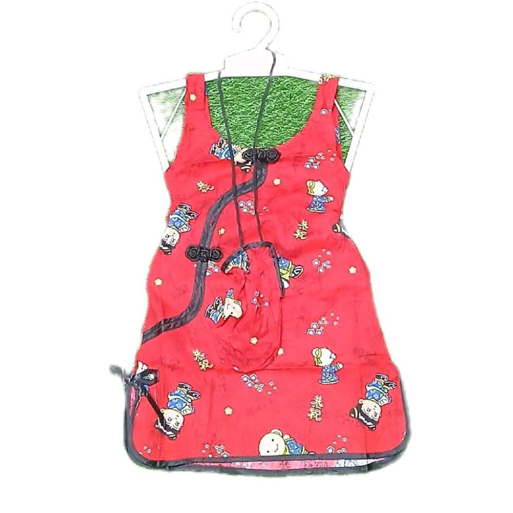 DRESS ANAK CINA 0-12 BULAN DRESS CINA MURAH IMLEK