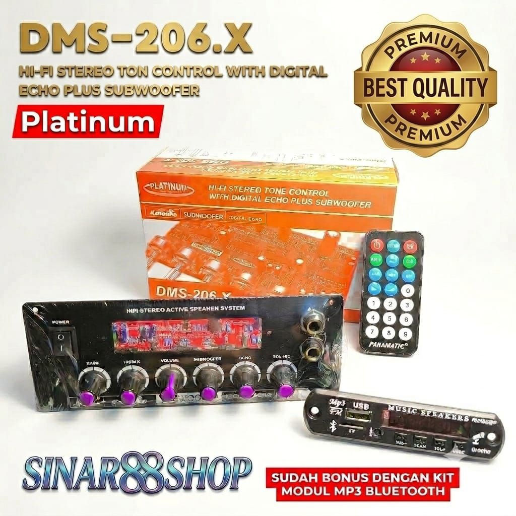 KIT Tone Crontol Plus MP 3 BLUETOOTH DMS 206 DMS 206X DMS206X DMS206.X