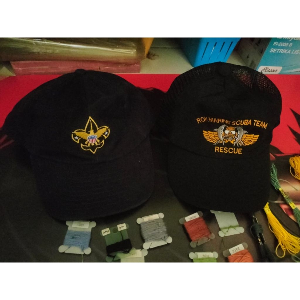 Topi Eagle Eye dan Rok Scuba