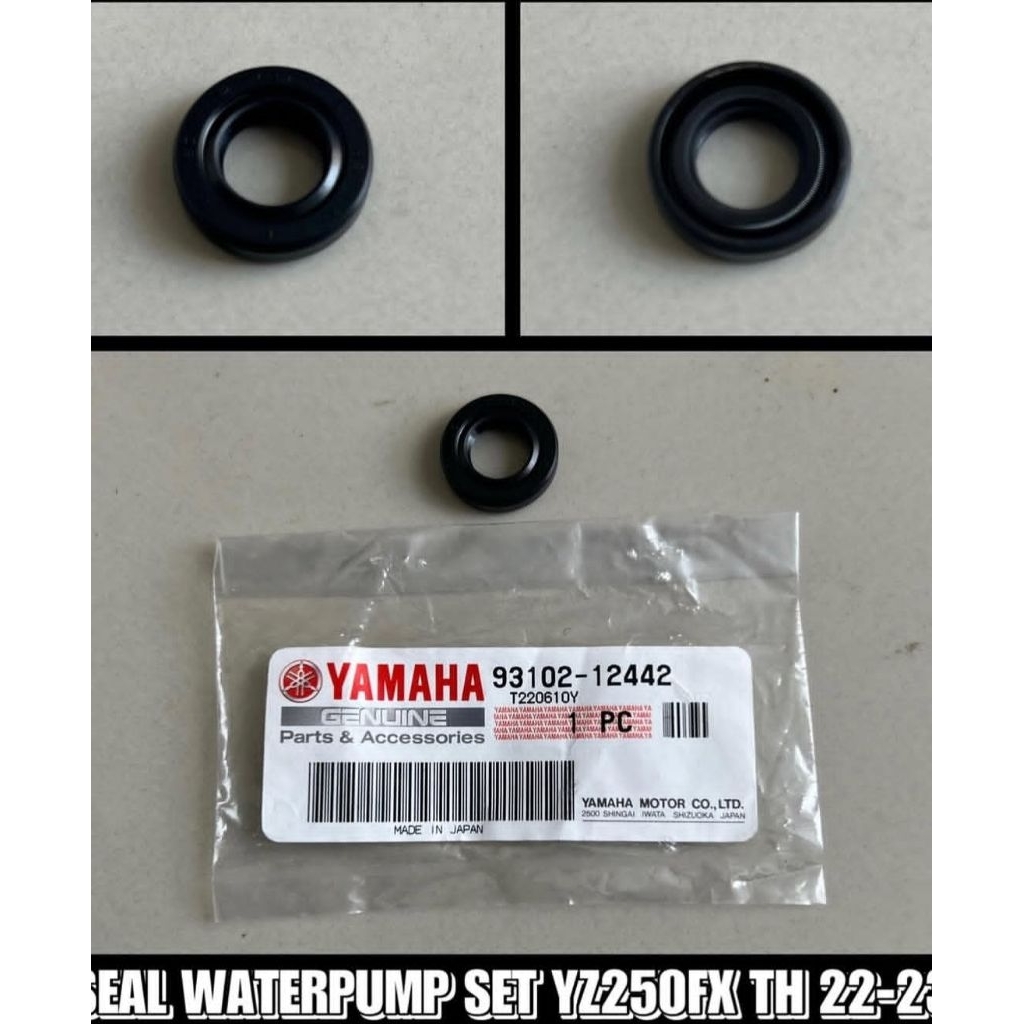 seal waterpump set yamaha yz 250f yz250fx
