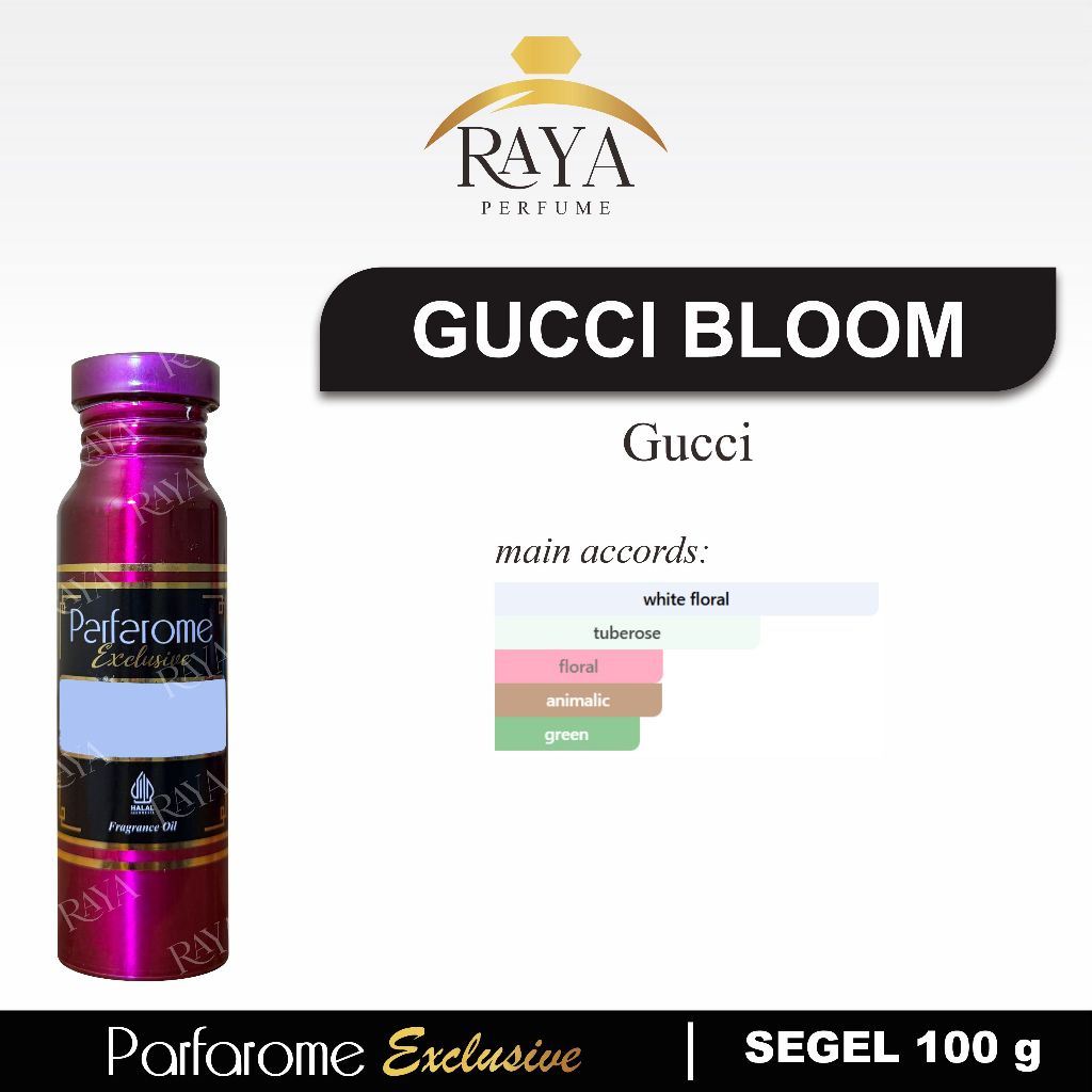 GUCCI BLOOM - Bibit Parfum Parfarome Exclusive - Segel 100 Gr