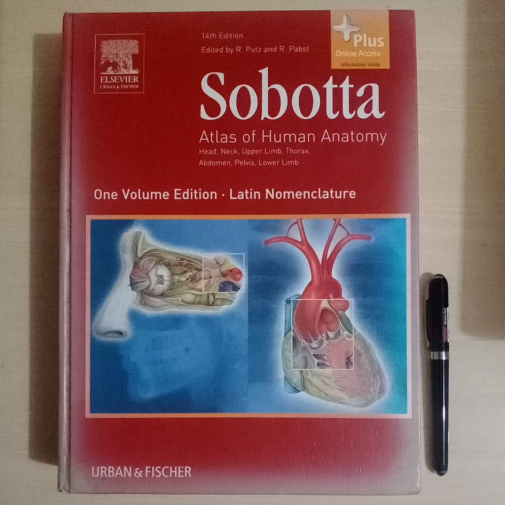 SOBOTTA - ATLAS OF HUMAN ANATOMY - EDITED BY R. PUTZ & R. PABST - ELSEVIER URBAN & FISCHER MUNCHEN -