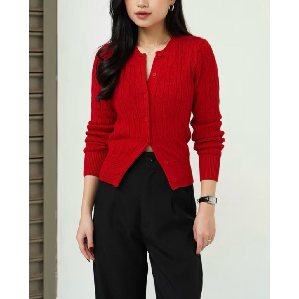 reserved by puremoon split - Preloved Karakiri - Carol Cable Knito