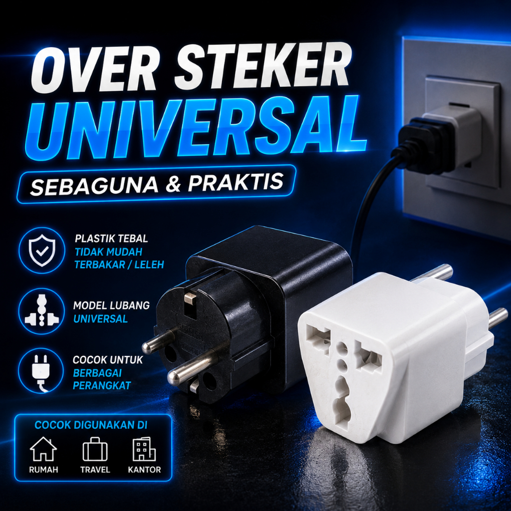 Steker Serbaguna Kaki 3 / Over Steker Universal Sebaguna / Over Steker Kaki 3