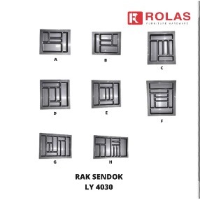 RAK SENDOK LY 4030 / RAK SENDOK LACI / RAK SENDOK KITCHEN SET