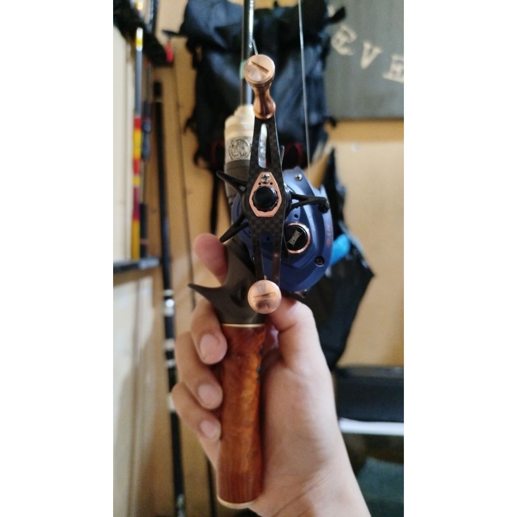 Paket reel BC Kingdom sama joran Bait and Strike 137cm