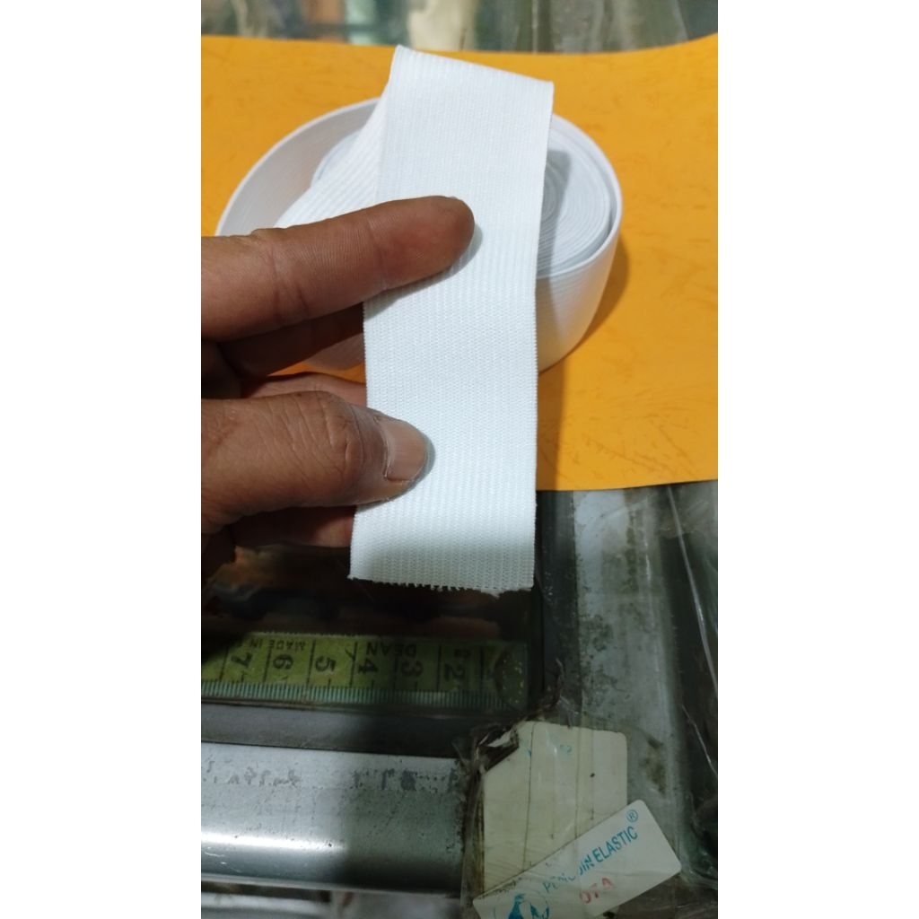 karet elastis pinguin lebar 4cm
