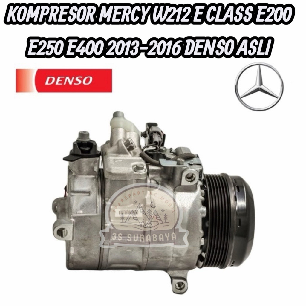 Compressor Compresor Kompressor Kompresor AC Mobil Mercedes Benz Mercy W212 W 212 E-Class E Class E2