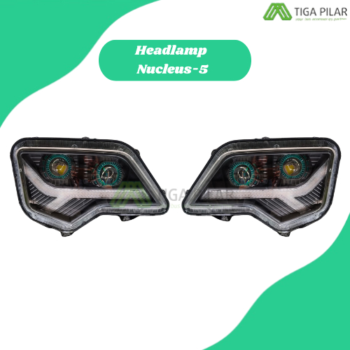 Headlamp Nucleus-5 LED 24 Volt/ Lampu Depan Necleus-5 LED 24 Volt