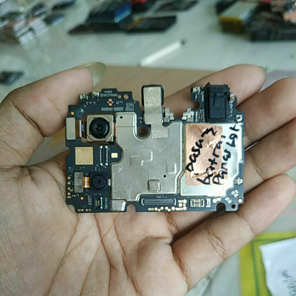 mesin bekas Redmi 12c 4/64 pasang baterai panas banget