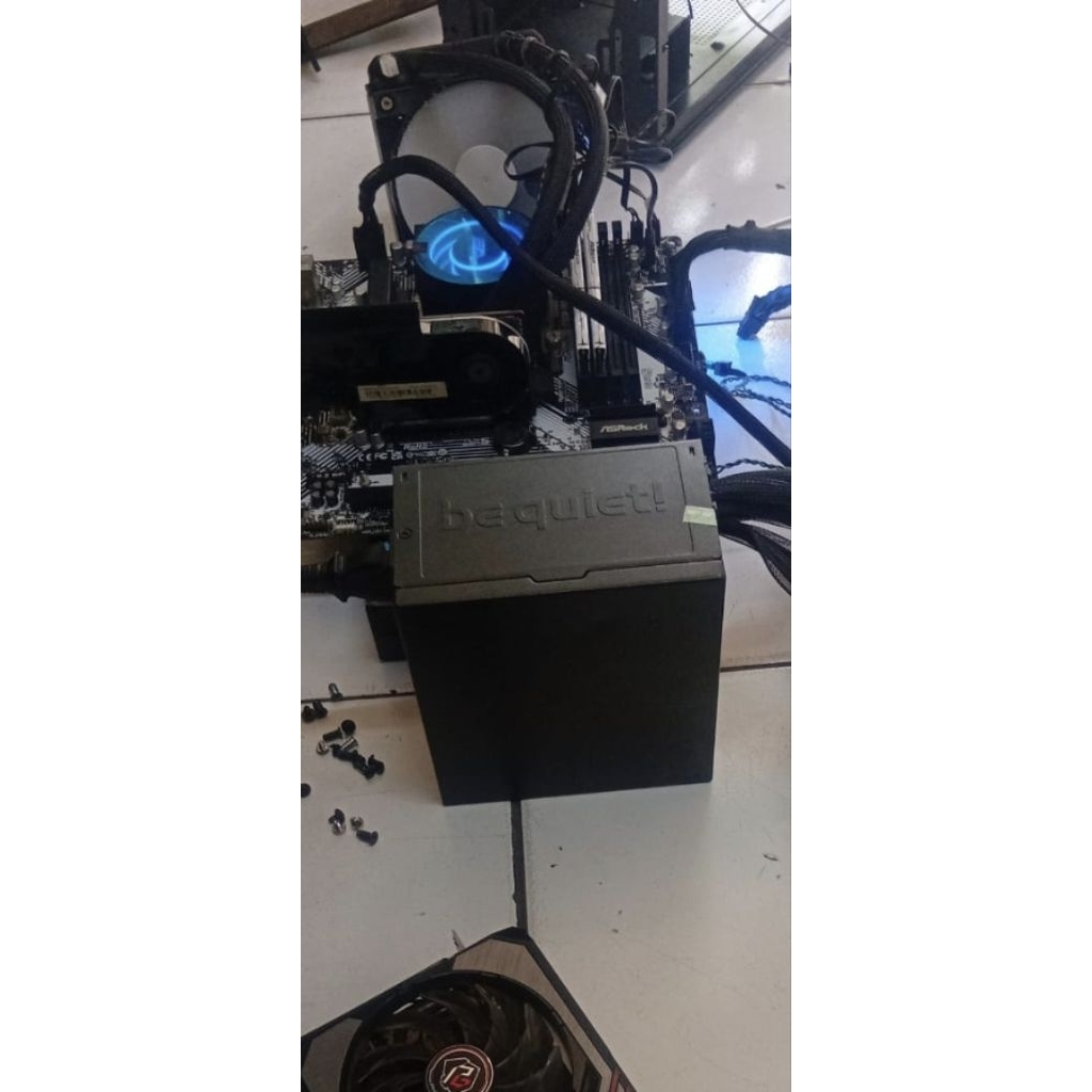 psu 600 watt be quiet system 8 80+ bronze kondisi normal