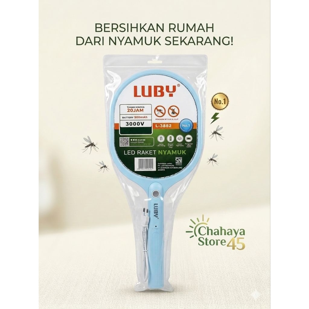 Raket nyamuk Luby L-3882