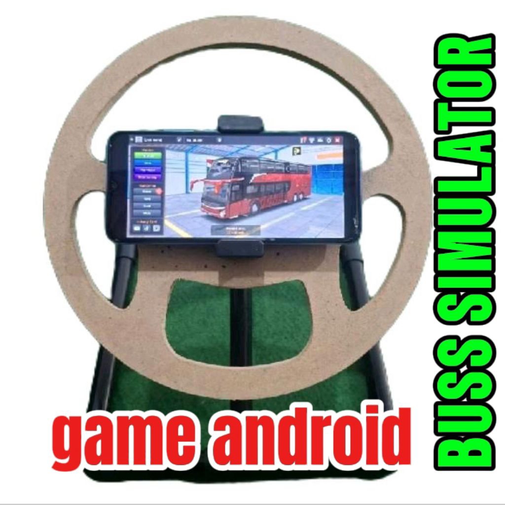 Steering Wheel untuk Main Game di HP - Aksesori Seru untuk Pengguna HP android