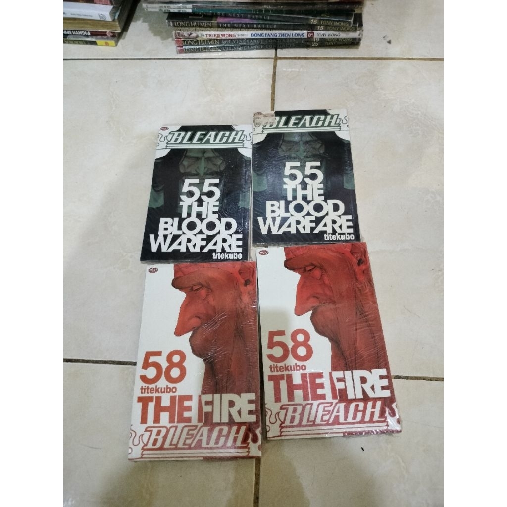 Komik Tite Kubo - Bleach 55 58 (Harga Satuan)