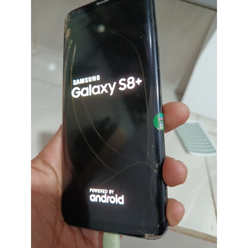 Lcd samsung S8+ plus sm-G955f original copotan minus baca deskripsi