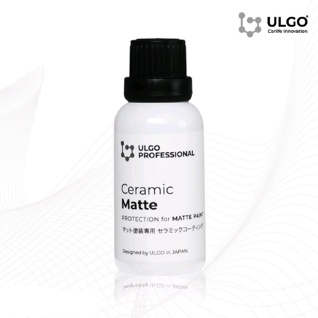Ulgo Ceramic Matte 30ml Coating Mobil Cat Doff dan Matte, nano ceramic coating pengkilap mobil