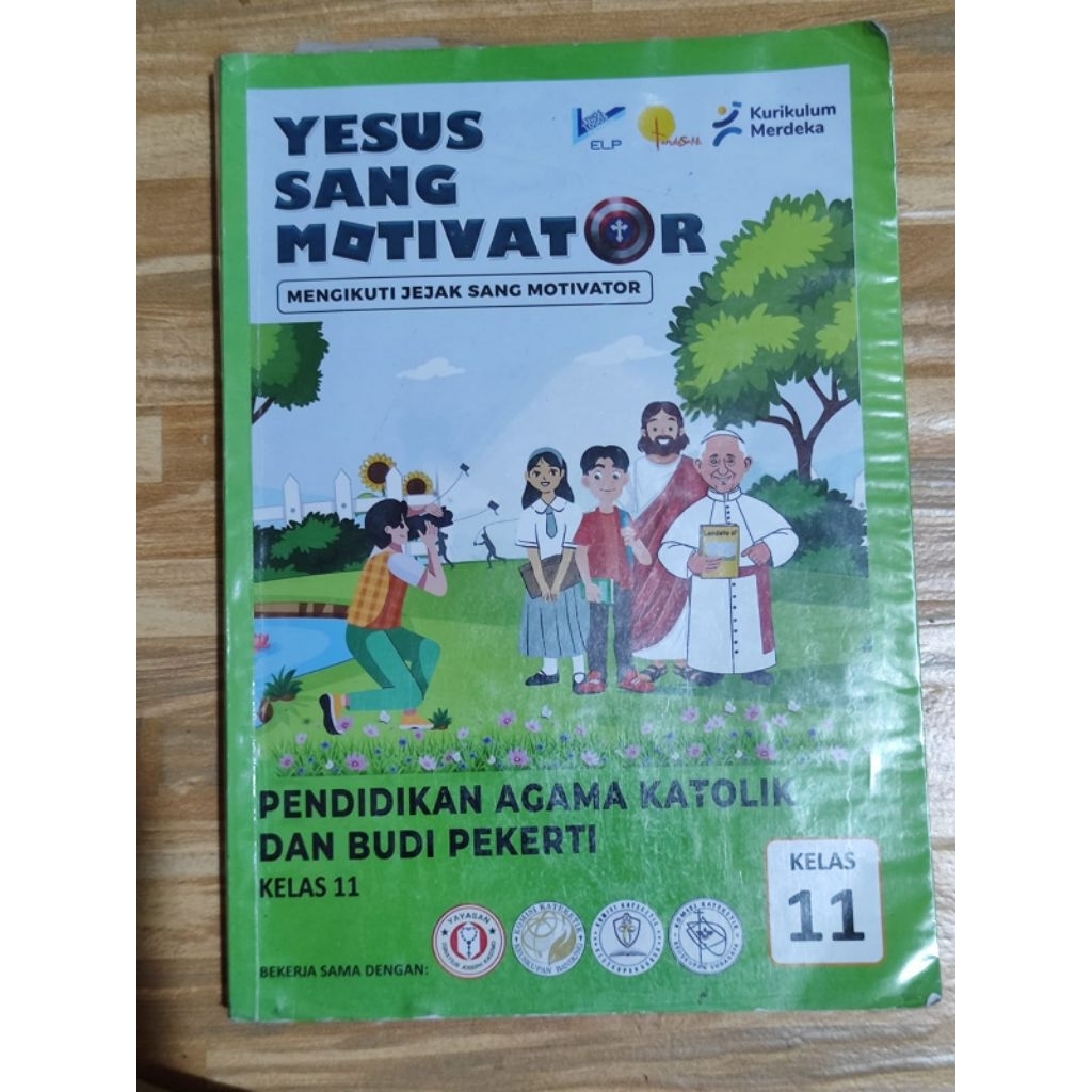 Buku Agama Yesus Sang Motivator XI SMA Kurikulum Merdeka