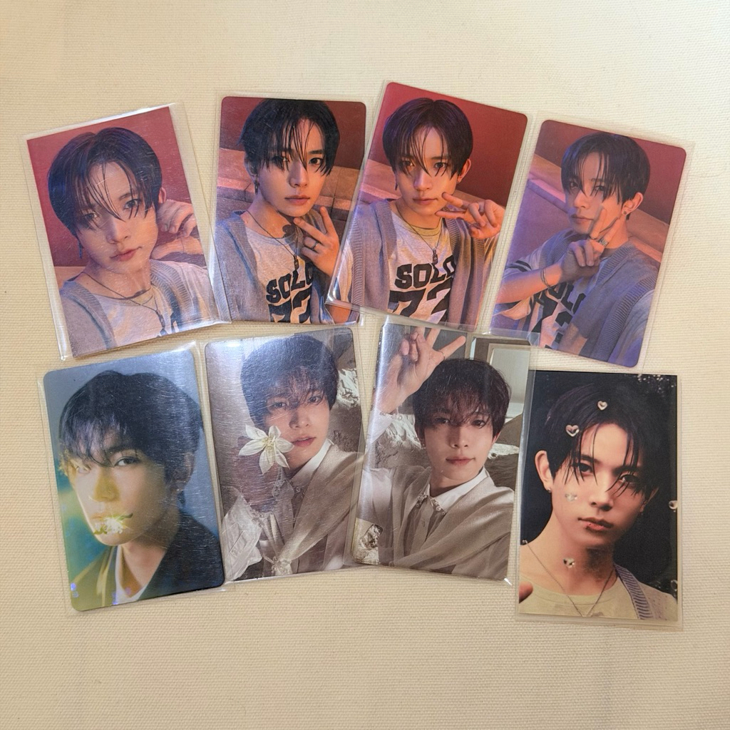 (ready) official photocard pc heeseung hee enhypen orangeblood ob orange blood kalpa bunga ksana ums