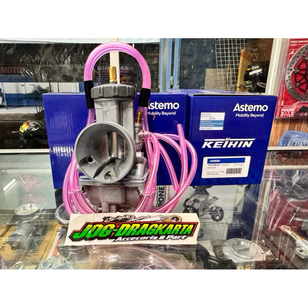Karbu Karburator Keihin PWK 38 As Hitachi Astemo Original Made In Japan