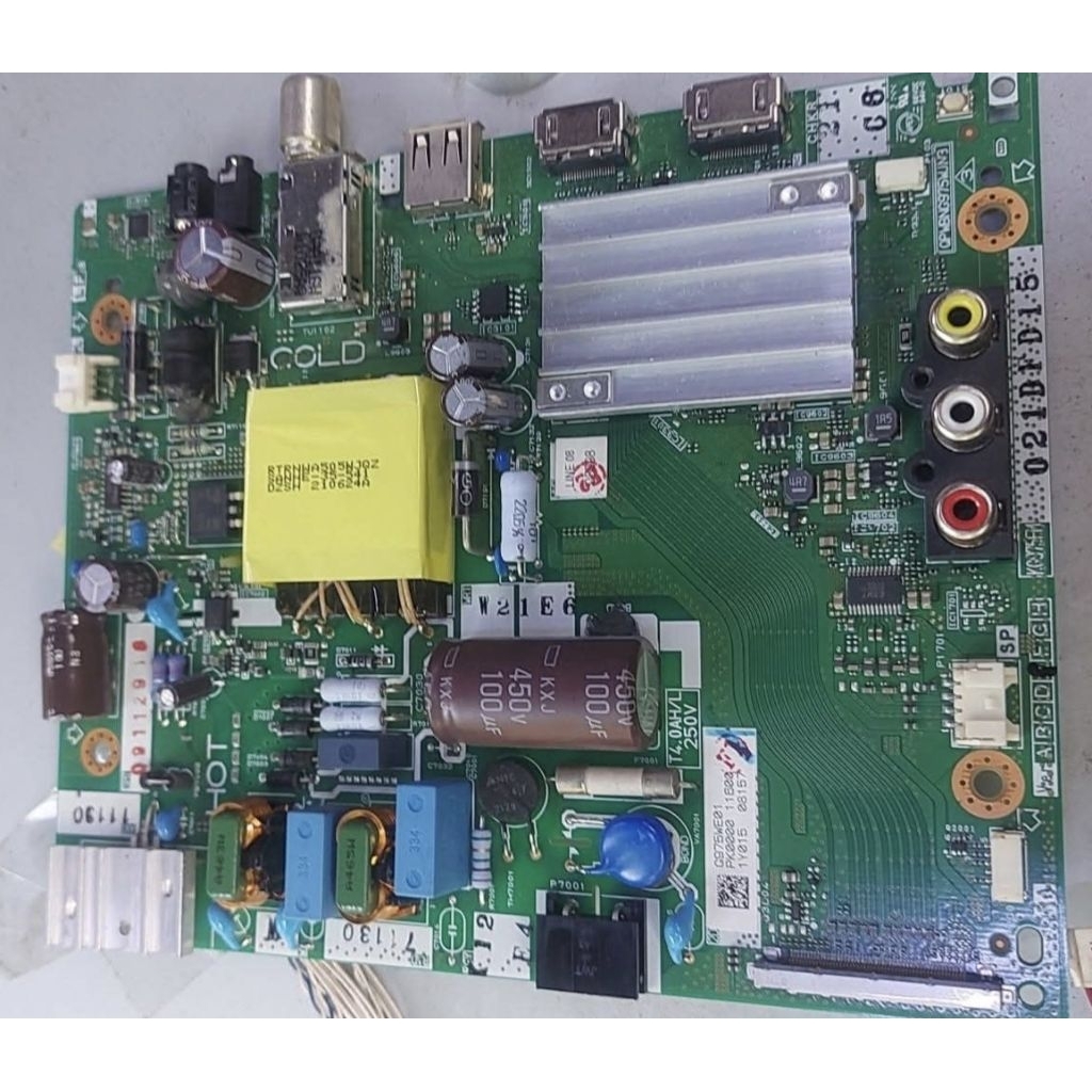 mesin mb mainboard modul mainbor mainboar tv sharp 2t-42bd1i 42bd1 2t42bd1i c42bd11 c42bd1 c42bd1i