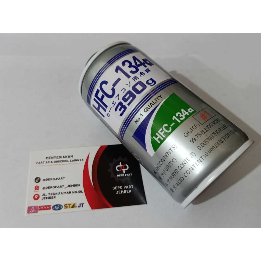Freon HFC 134A isi 390g,  Freon AC Mobil