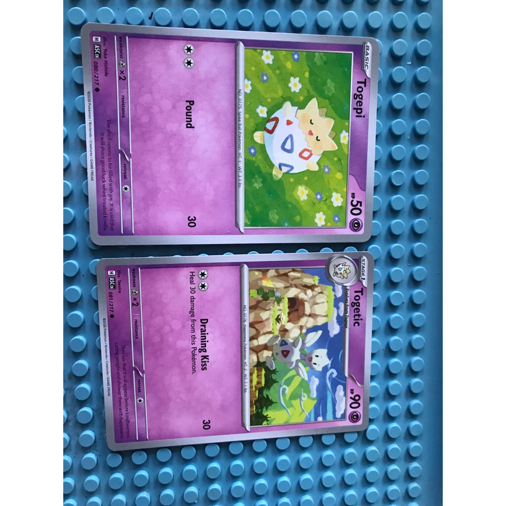 kartu pokemon togepi togetic