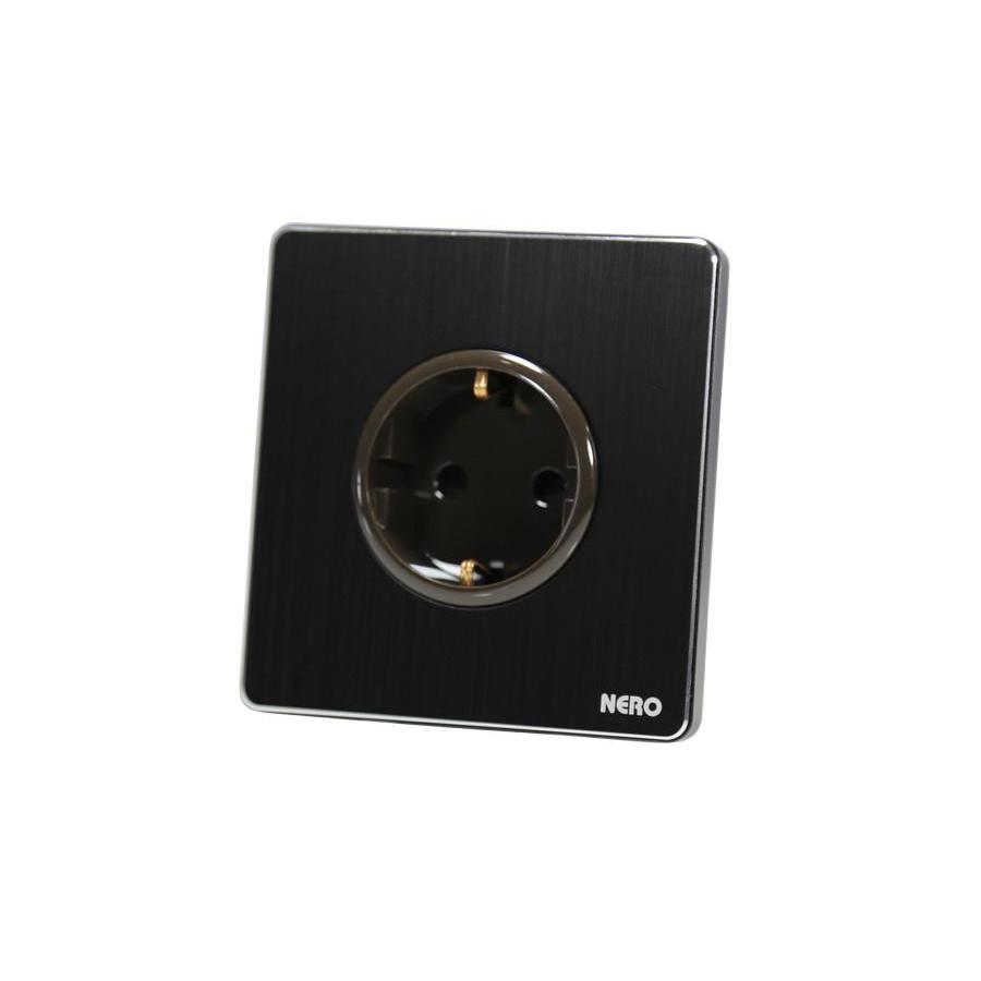 Stop Kontak NERO V11 TITANIUM BLACK Stop Kontak NERO Hitam V11 Titanium