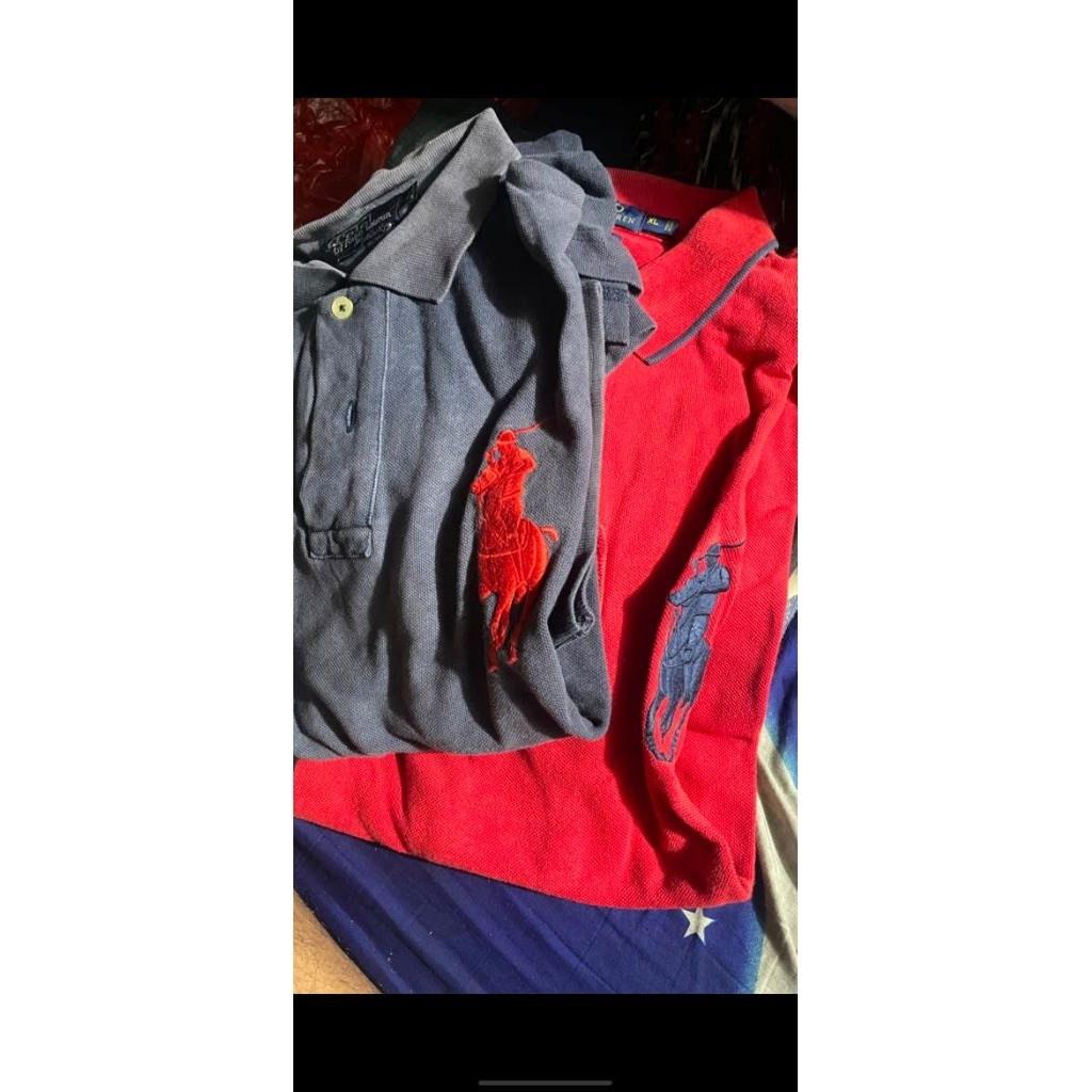 polo ralp laurent big logo