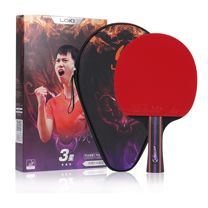 Bet Pingpong Tenis Meja Loki 3 Star Original / Set Bet Tenis Meja Loki 3 Star