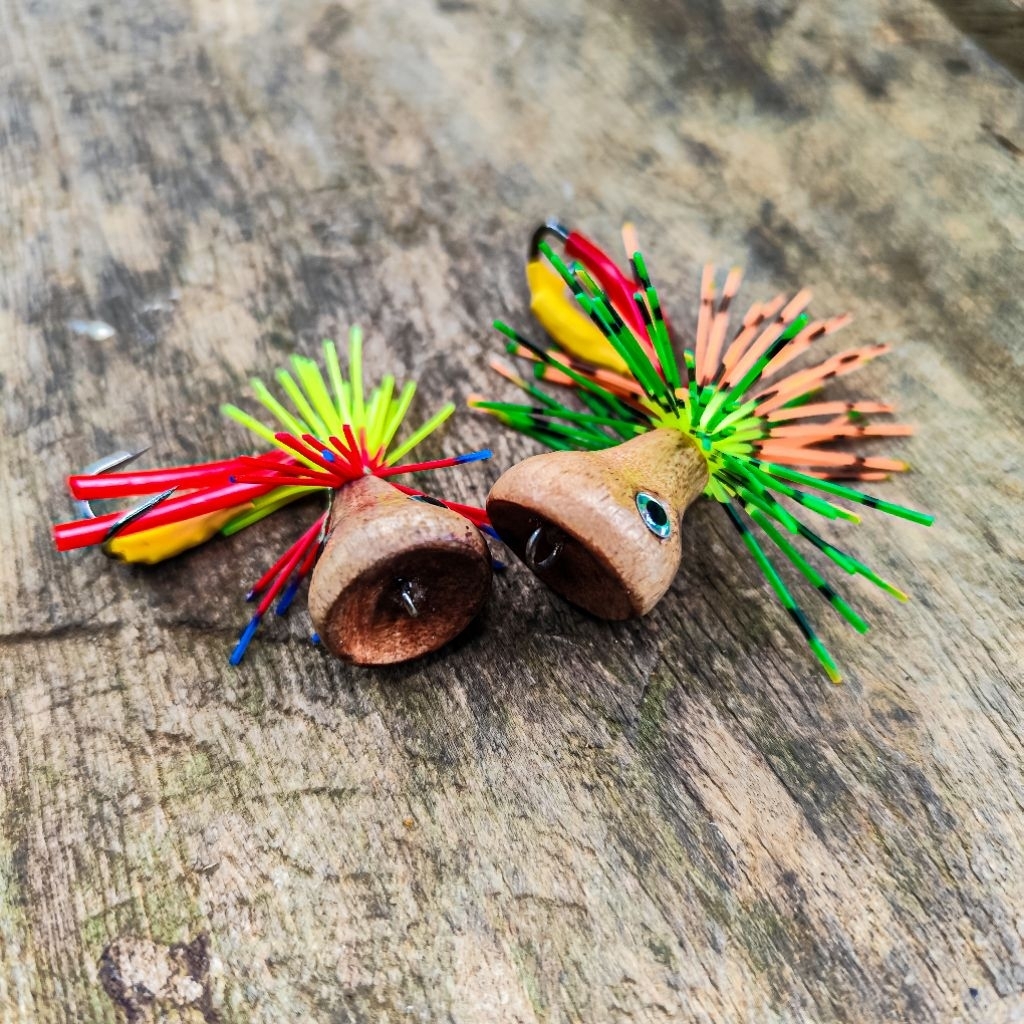 dizzy frog mini / bubble frog /jaws upluk-upluk / jaws bubble frog mini || umpan casting gabus kocol