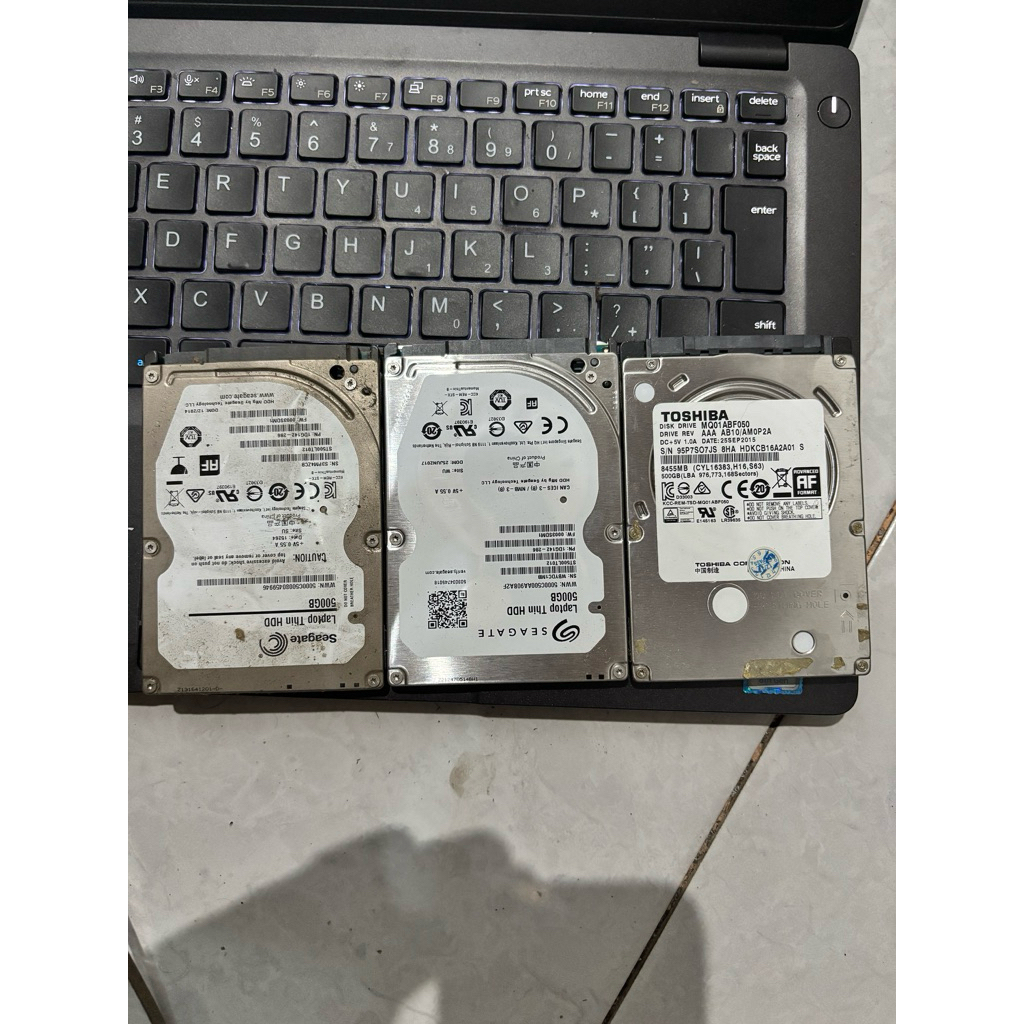 hardisk bekas copotan laptop