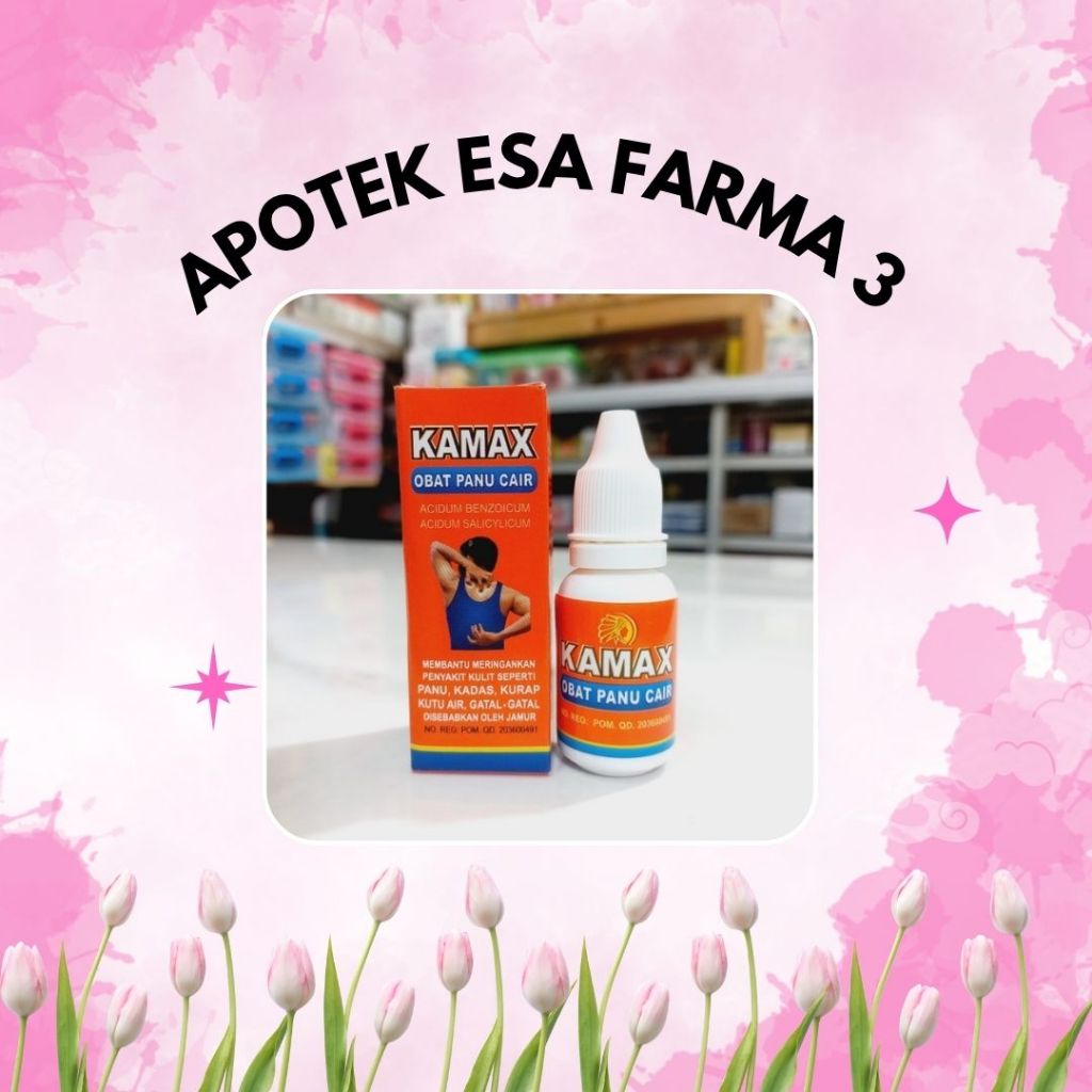 Kamax OBAT panu cair / obat panu kadas kurap kutu air dan jamur