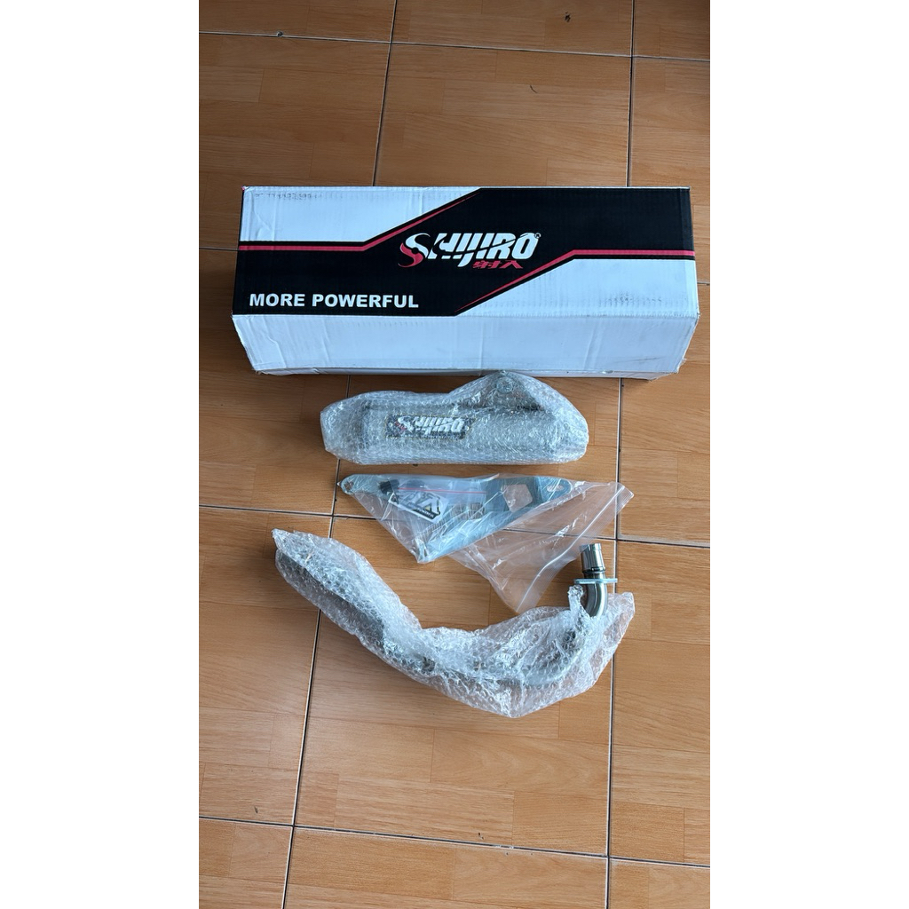 Knalpot Shijiro M3 Long Inlet 38 Fullbox