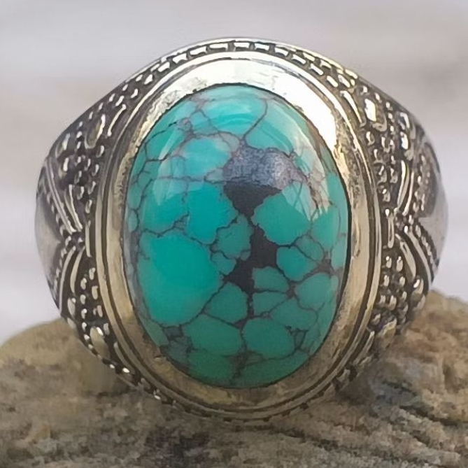 Pirus Mesir biru tosca dim kantoran