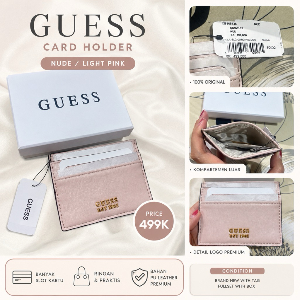 GUESS CARD HOLDER