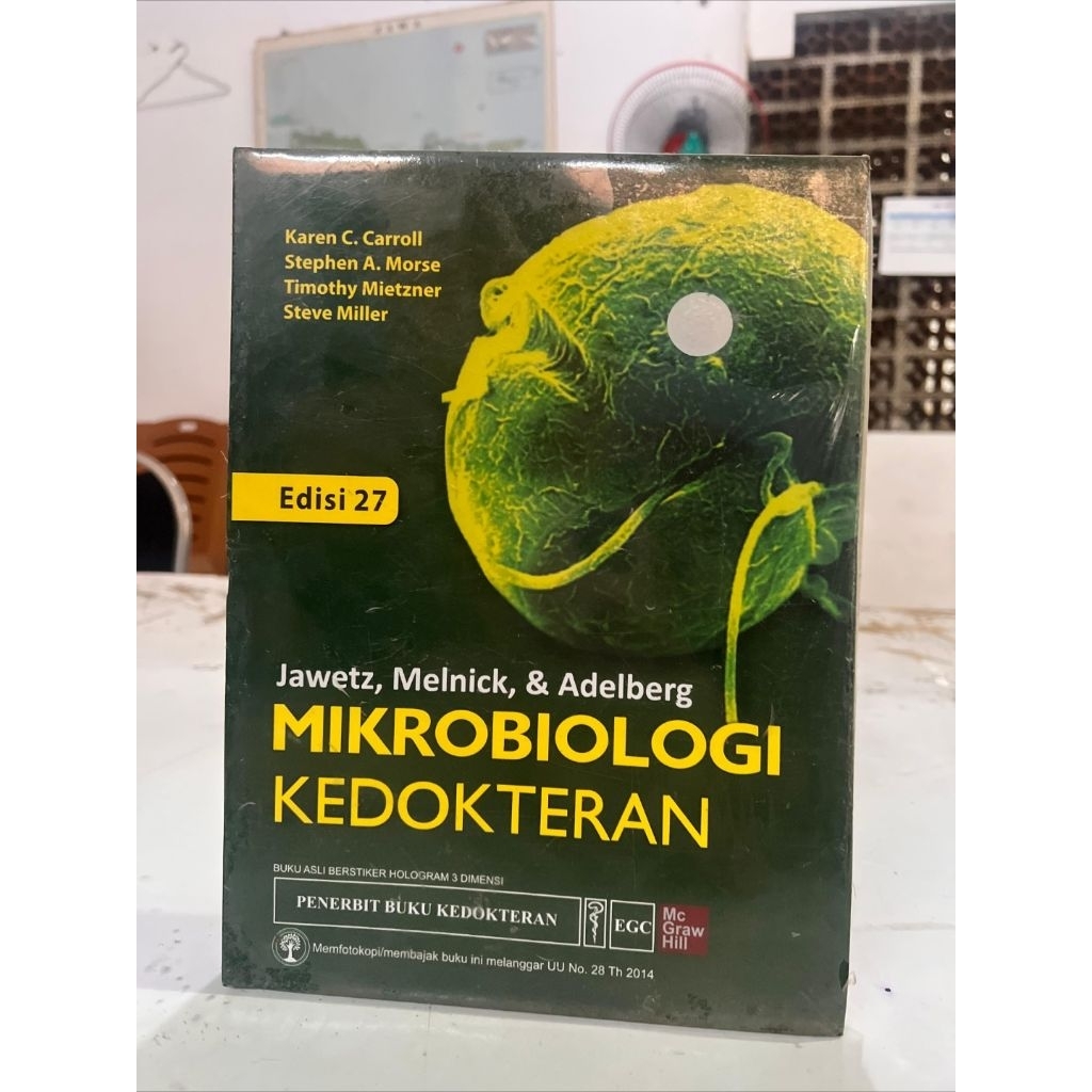 Buku Mikrobiologi Kedokteran Jawetz Melnick Adelberg Edisi 27 Original