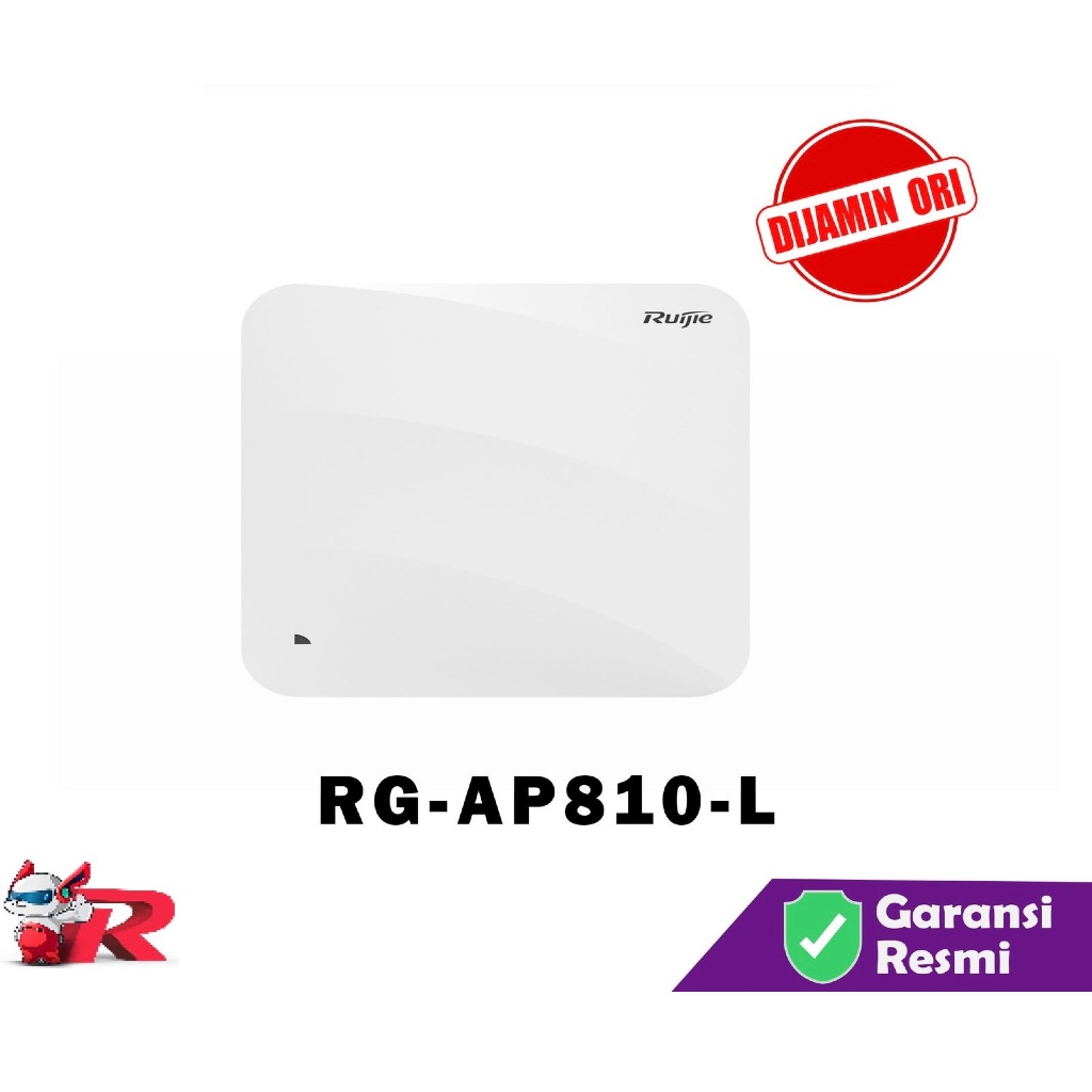 Ruijie RG-AP810-L, Wi-Fi 6 Dual-Radio 1.775 Gbps Indoor Access Point