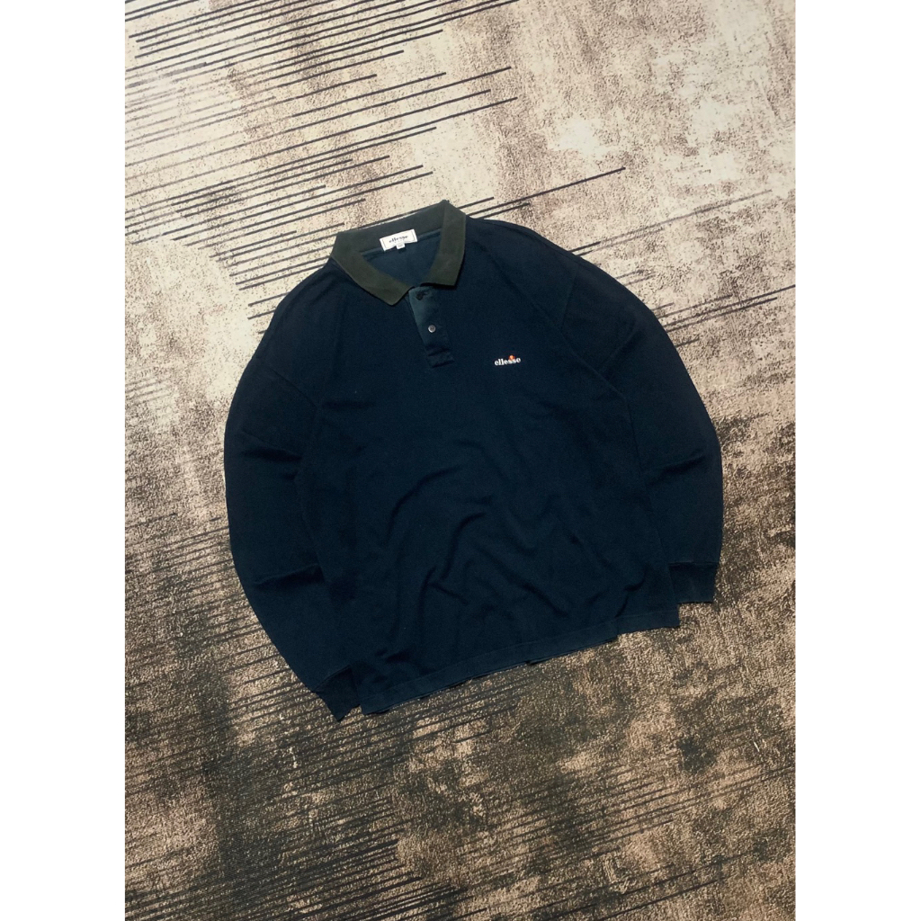 Longsleeve Polo T-Shirt/Kaos Kerah Tangan Panjang Ellesse LPTs0018 240626 Second