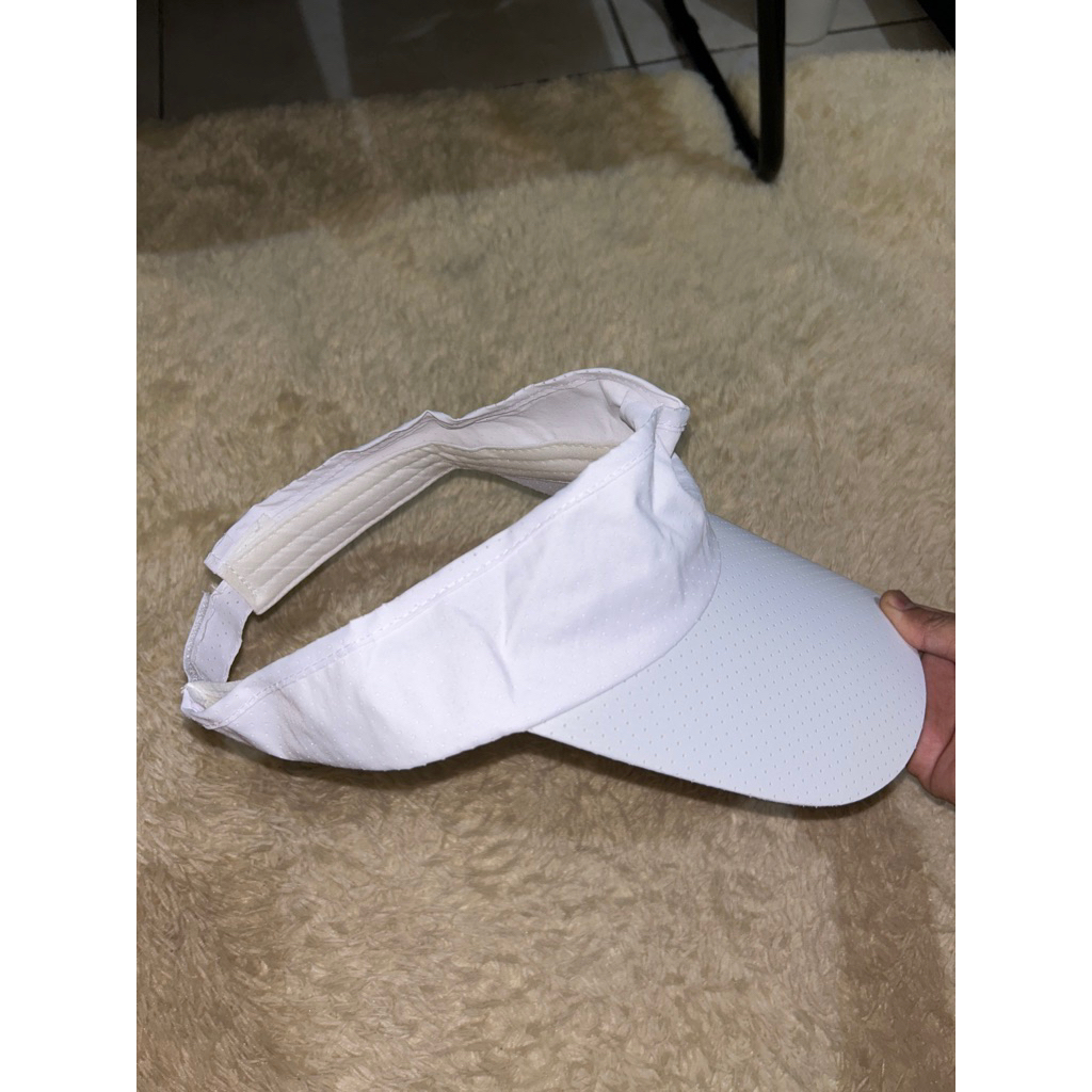 White Running Hat
