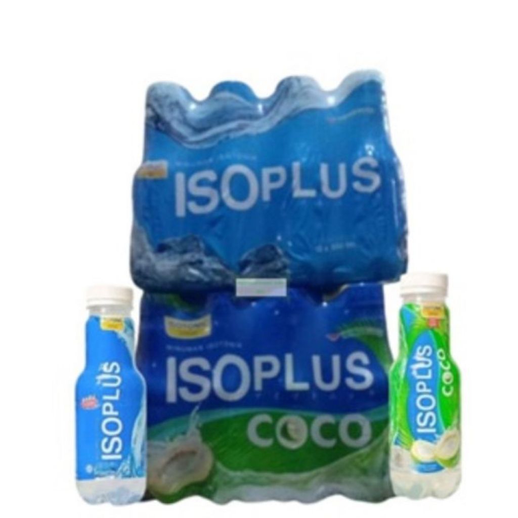 Minuman Isotonik ISOPLUS 12 Botol 350ml - Merehidrasi Tubuh, Menyeimbangkan Ion, Mudah Diserap