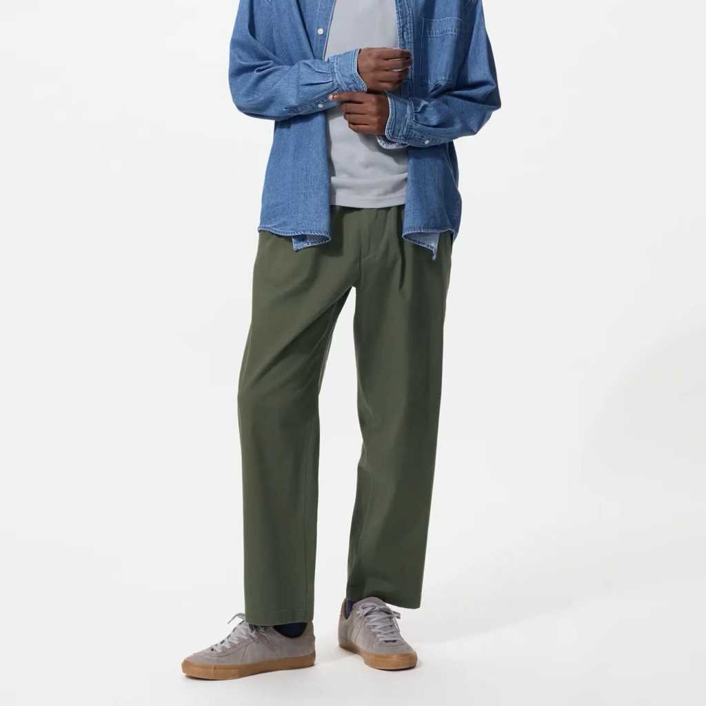 Work Pants UNIQLO AIRSENSE (Ultra Light) / Celana Bahan Pria / JP510 / Size 34