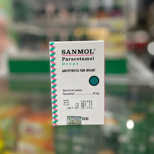 Sanmol Drops Obat Demam untuk Bayi