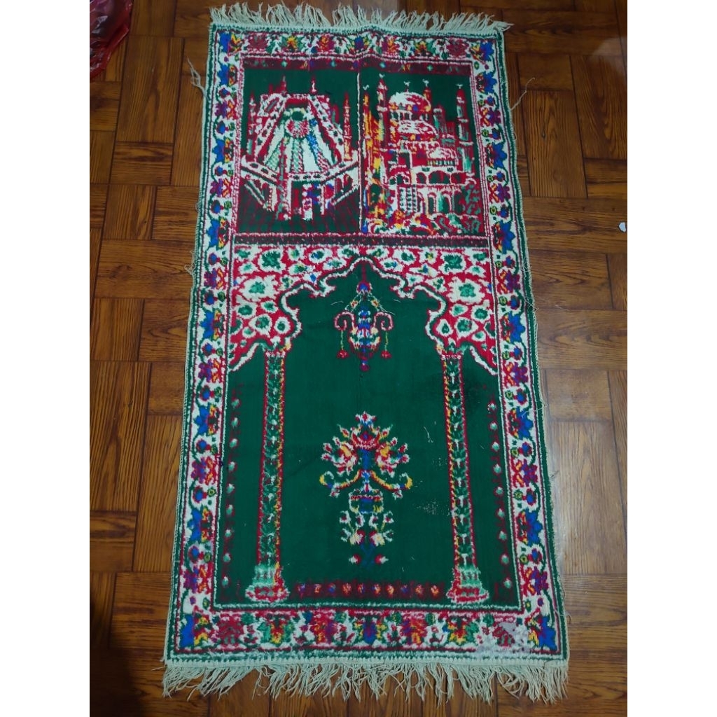 sajadah jadul hagia shopia preloved