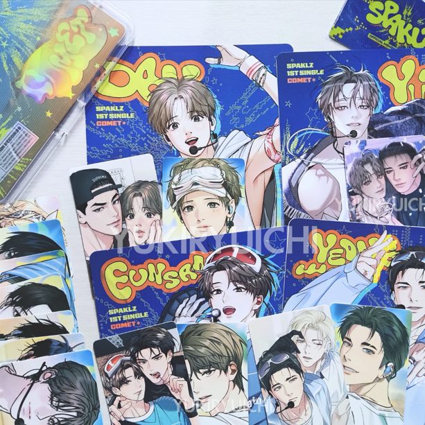 SPAKLZ official merch Lezhin Season Greeting 2026 Photocard PC Keychain Banner CD Case Posca Calenda