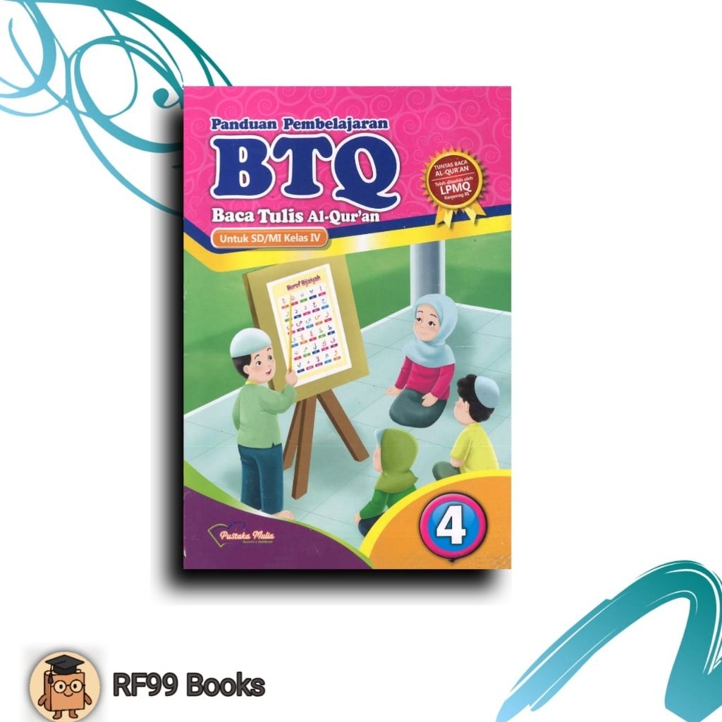 Buku BTQ Kelas 4 Untuk SD/MI